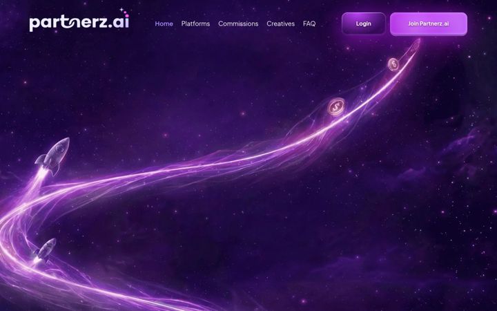 Screenshot von partnerz.ai