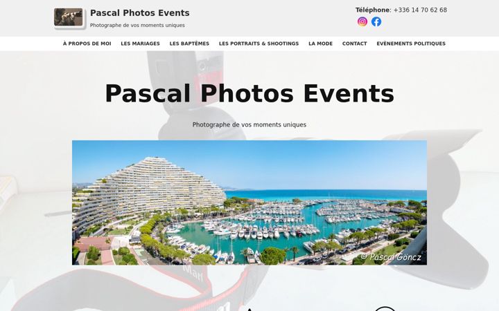 Capture d'écran de pascal-photos-events.com