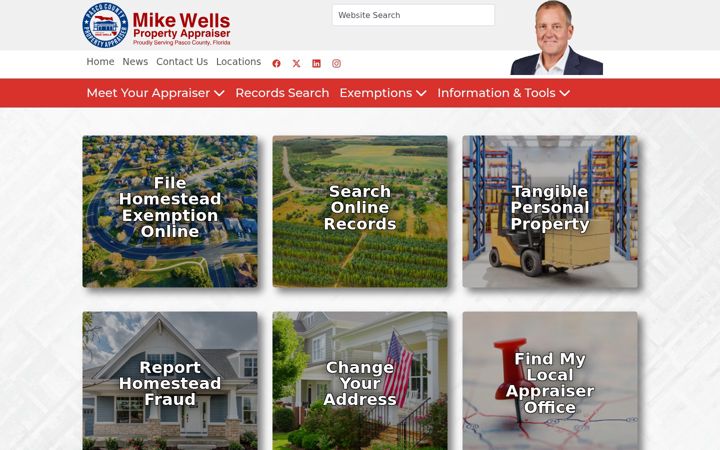 Screenshot of pascopa.com