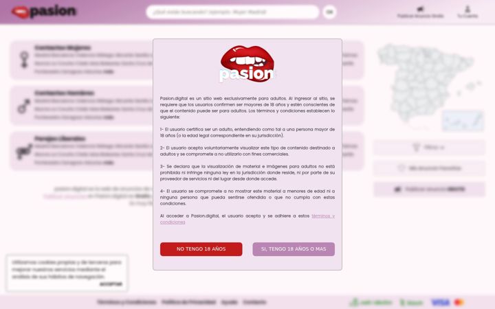Screenshot of pasion.digital