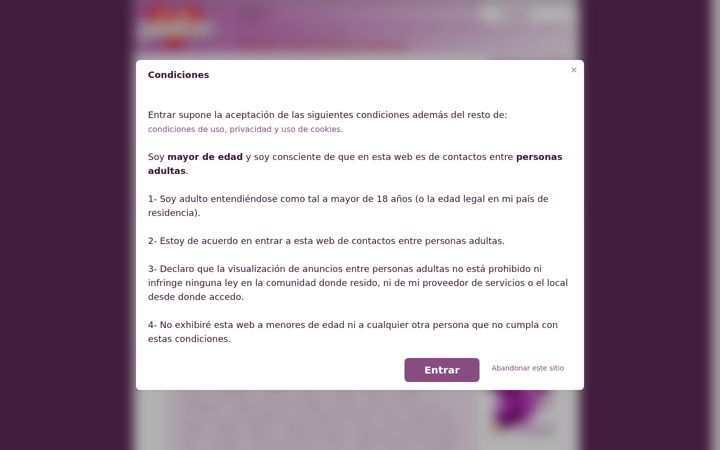 Screenshot of pasion.net
