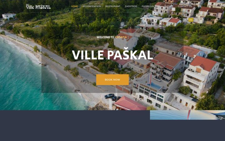 Screenshot von paskal.hr