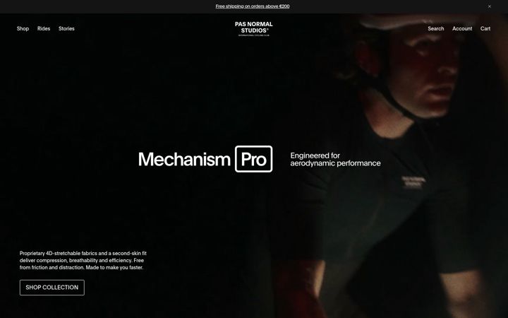 Screenshot von pasnormalstudios.com