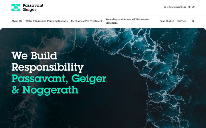 Screenshot of passavant-geiger.com