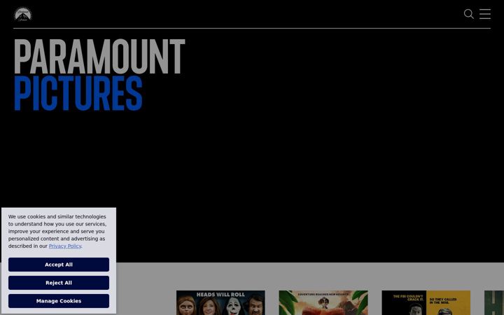 Screenshot of passengermovie.com