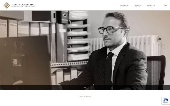 Screenshot of passericonsulting.it