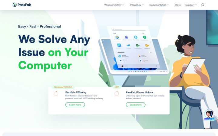 Screenshot of passfab.com