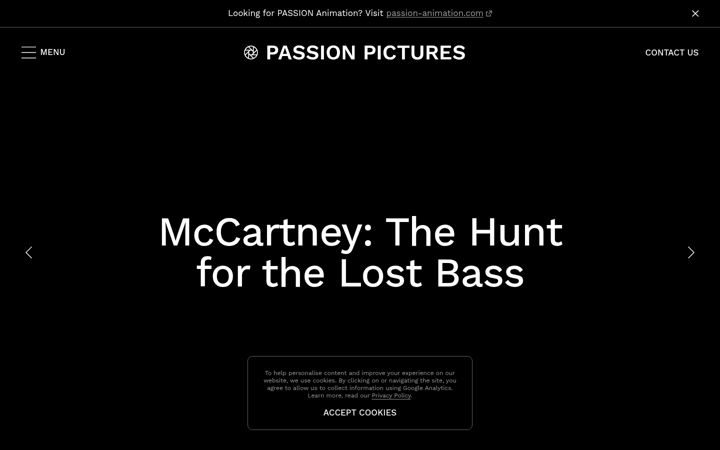 Screenshot of passion-pictures.com