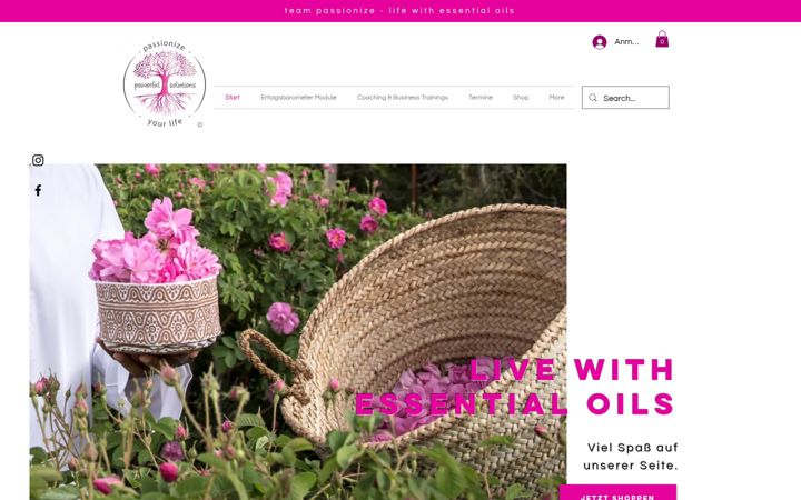 Ekrano kopija passionize-your-life.de