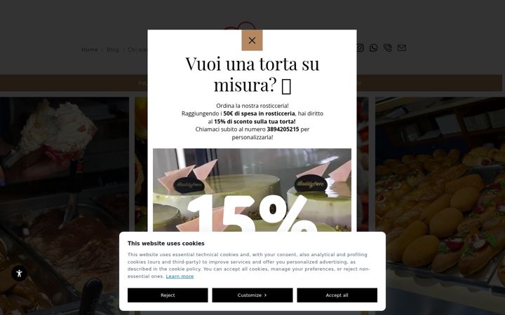 Ekrano kopija pasticceriabaddylove.com