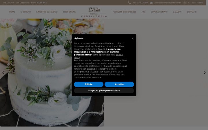 Screenshot di pasticceriadelis.it
