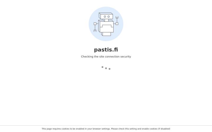 Екранна снимка на pastis.fi