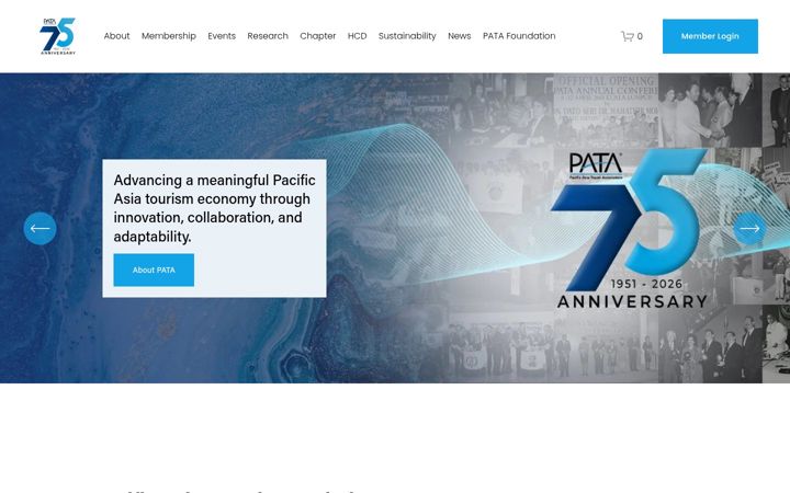 Screenshot of pata.org