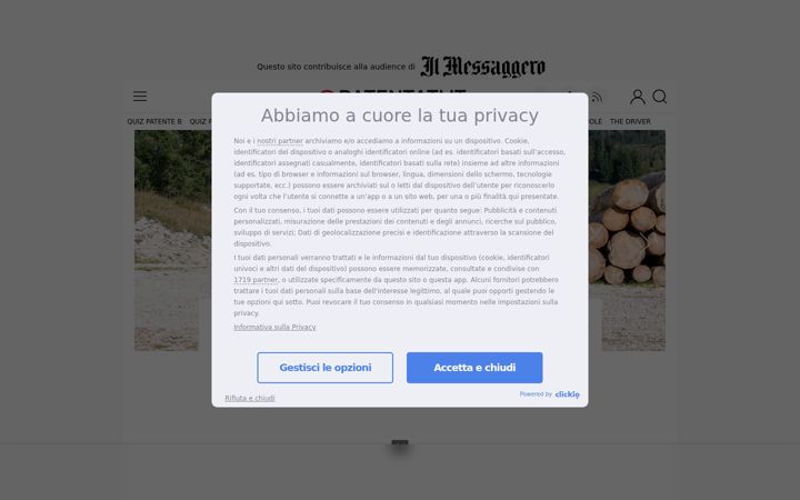 Screenshot of patentati.it