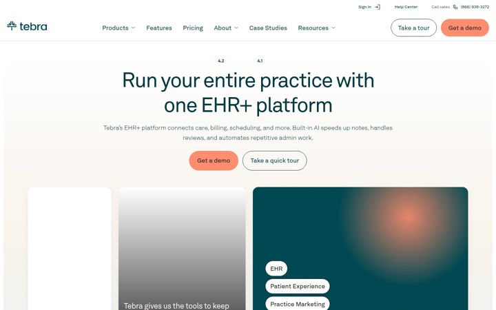 Screenshot of patientpop.com