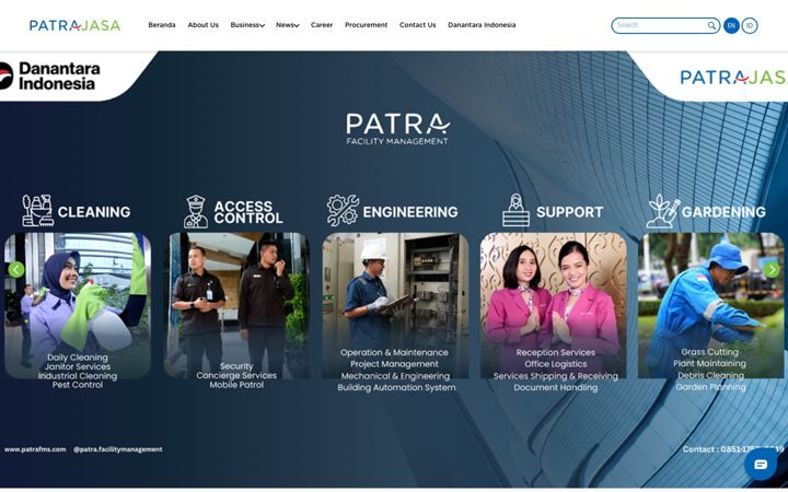 Screenshot ta' patra-jasa.com