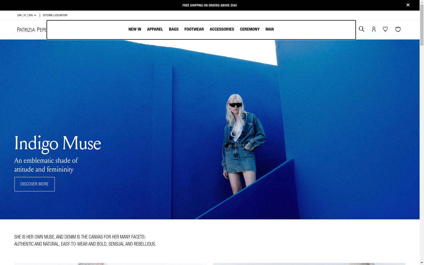 Screenshot of patriziapepe.com
