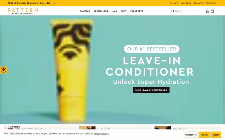 Képernyőkép: patternbeauty.com