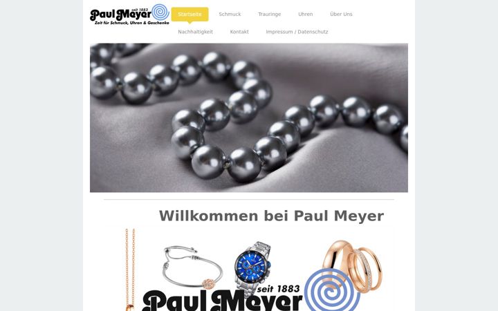 Screenshot of paul-meyer.de