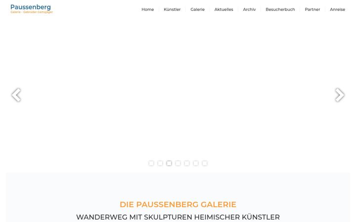 Screenshot of paussenberg.cc