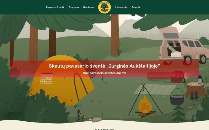 Screenshot of pavasariosvente.lt