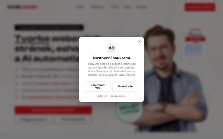 Screenshot of pavelszabo.cz
