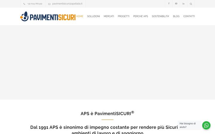 Snimka zaslona za pavimentisicuri.com