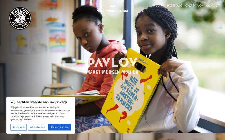 Skærmbillede af pavlovpubliceert.nl