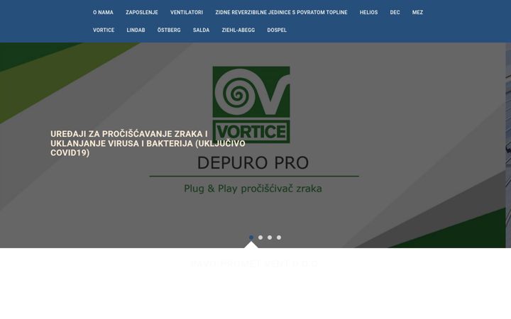 Ekrano kopija pavoprometvent.hr