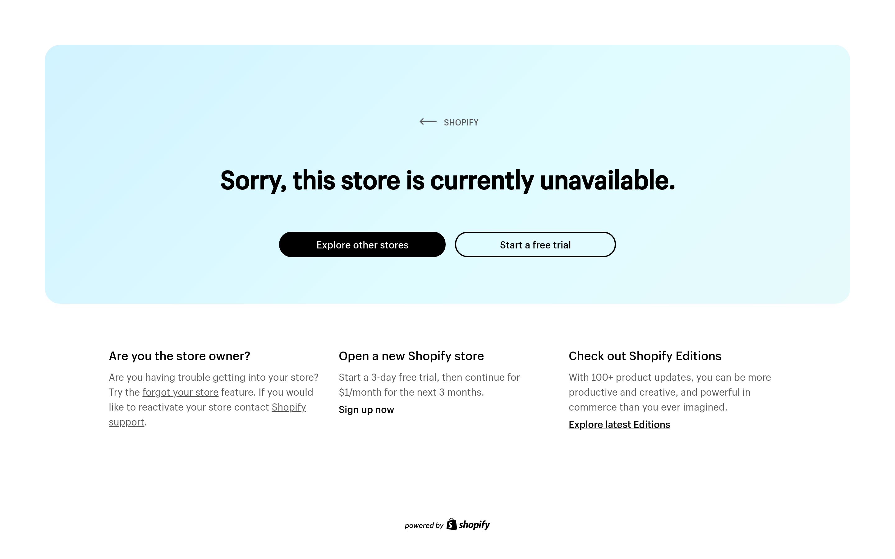 Screenshot of Create an Ecommerce Website and Sell Online! Ecommerce Software by Shopify