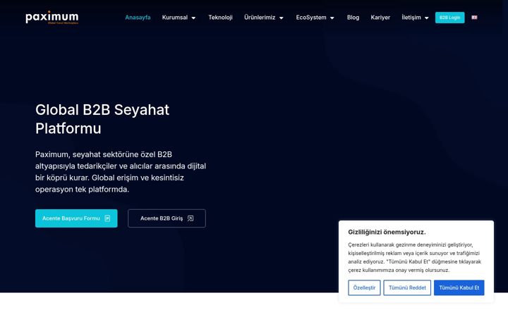 Screenshot of paximum.com