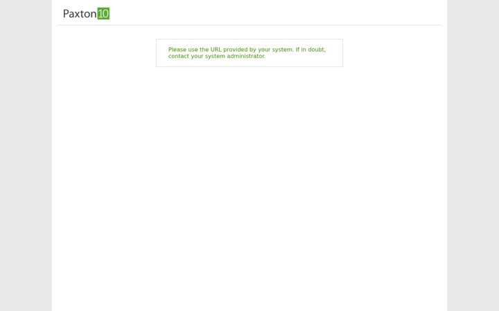 Screenshot van paxton10remote.com