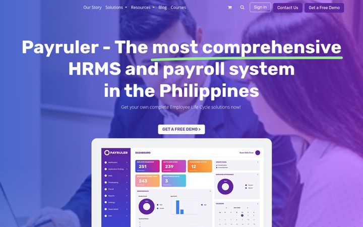 Ekrānuzņēmums no payruler.com