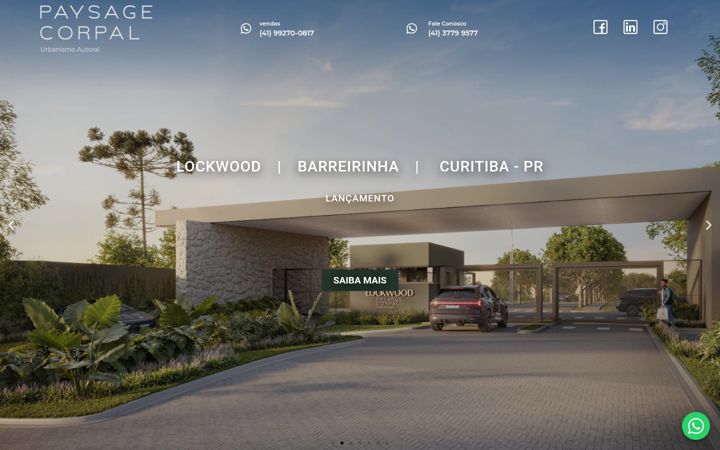 Screenshot van paysagecorpal.com.br