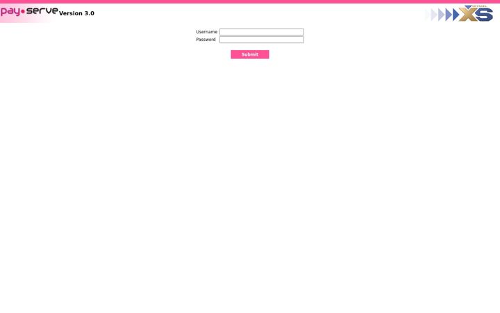 Skärmbild av payserve.com