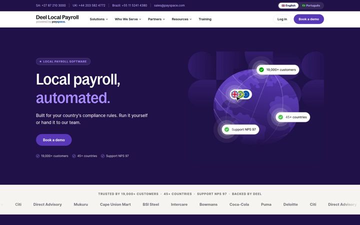Ekrano kopija payspace.com