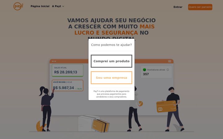 Screenshot of payt.com.br