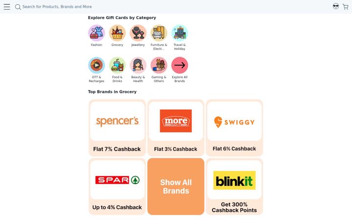 Screenshot of paytmmall.com