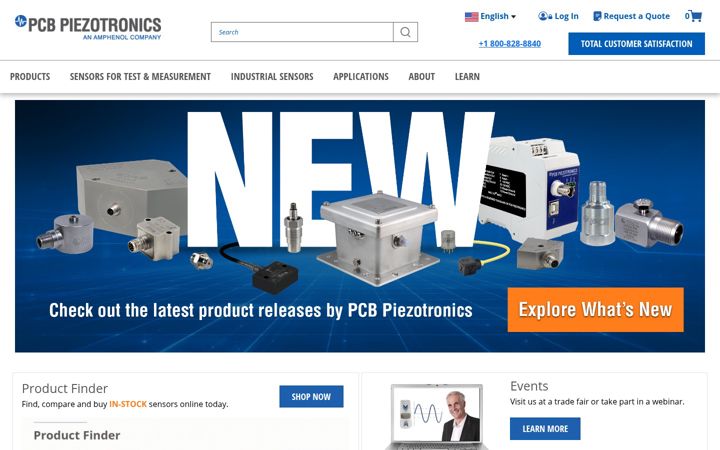 Screenshot of pcb.com