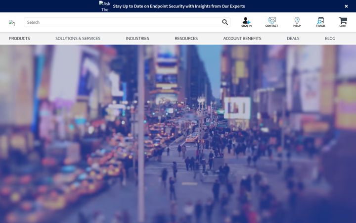 Screenshot of pcconnection.com