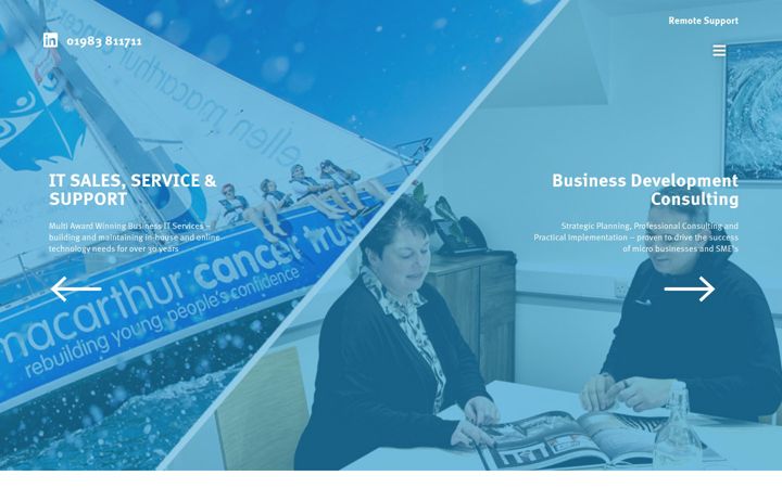Zrzut ekranu pcconsultants.co.uk