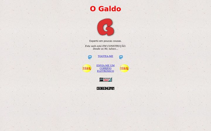 Screenshot of pcgaldo.com