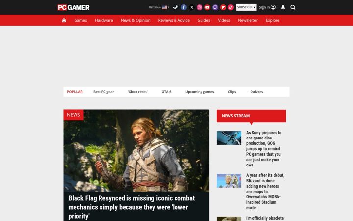 Captura de pantalla de pcgamer.com