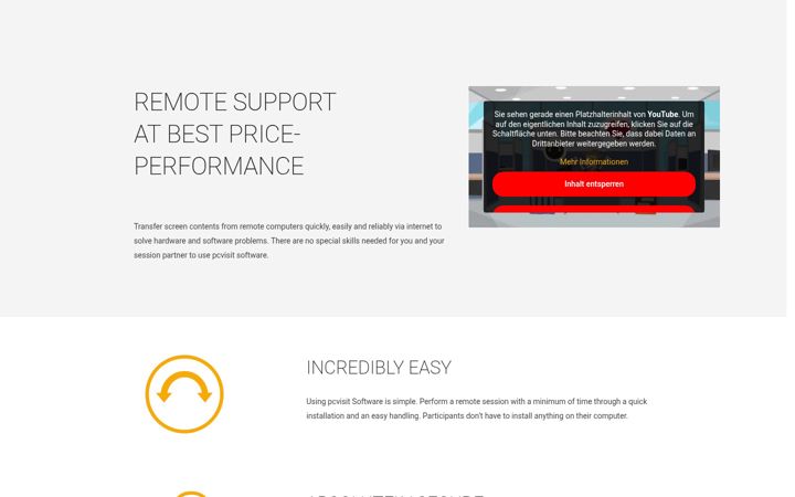 Screenshot of pcvisit.com