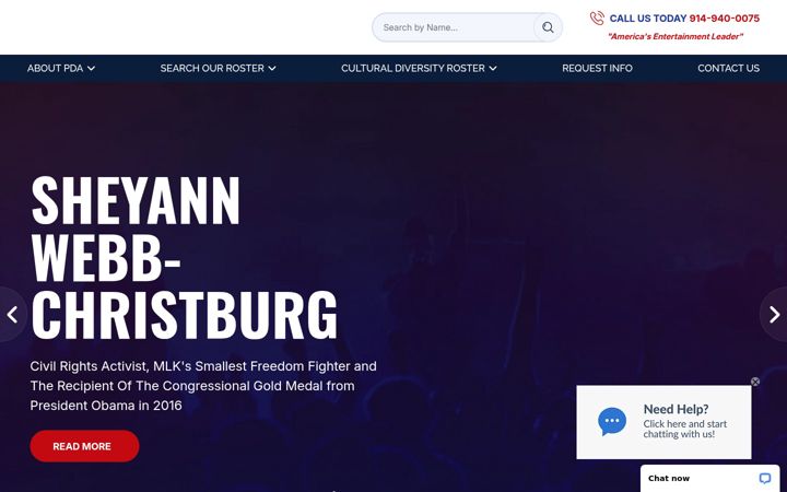 Screenshot of pdaspeakers.com