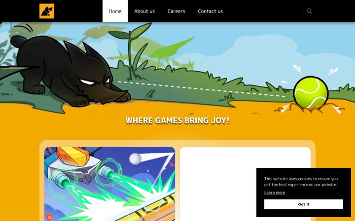 Screenshot of peakymuzzle.com