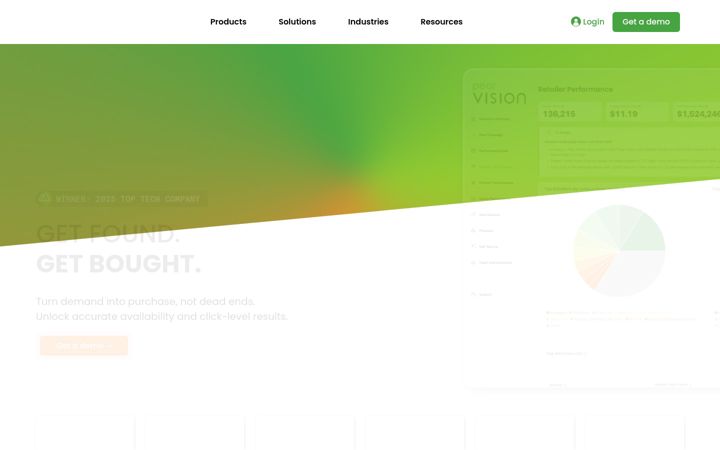 Captura de pantalla de pearcommerce.com