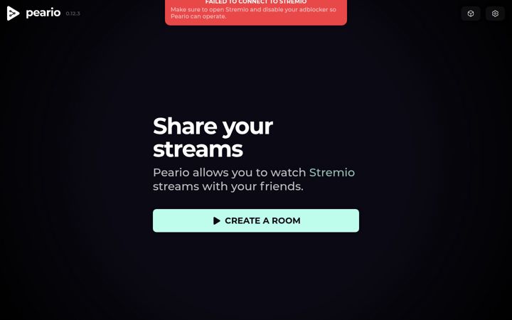 Screenshot van peario.xyz