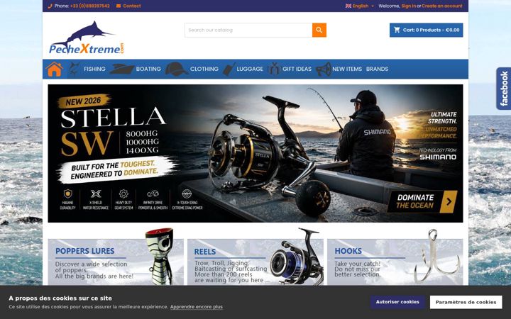 Screenshot of pechextreme.com