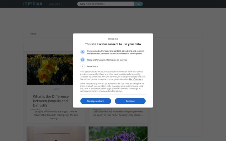Screenshot of pediaa.com